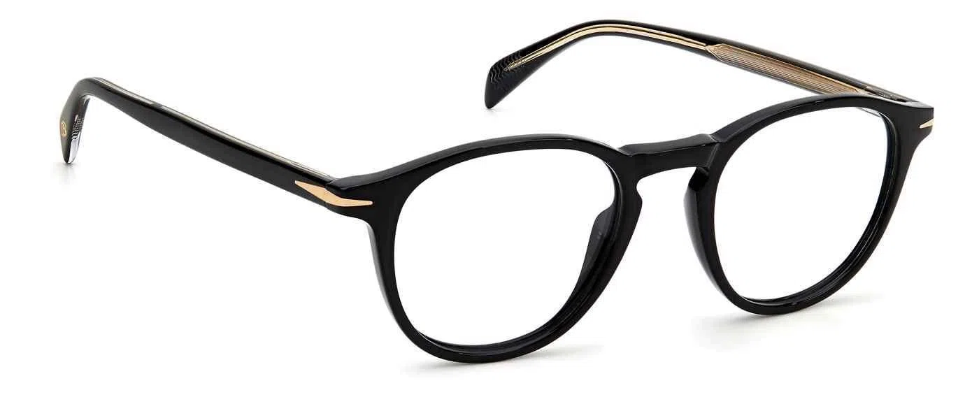 David Beckham DB1018 Eyeglasses - Gray Horn - view 6